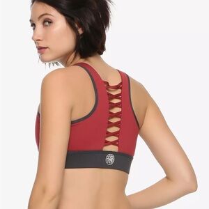 Game of Thrones Targaryen Sports Bra | BoxLunch Exclusive | Women’s Size S